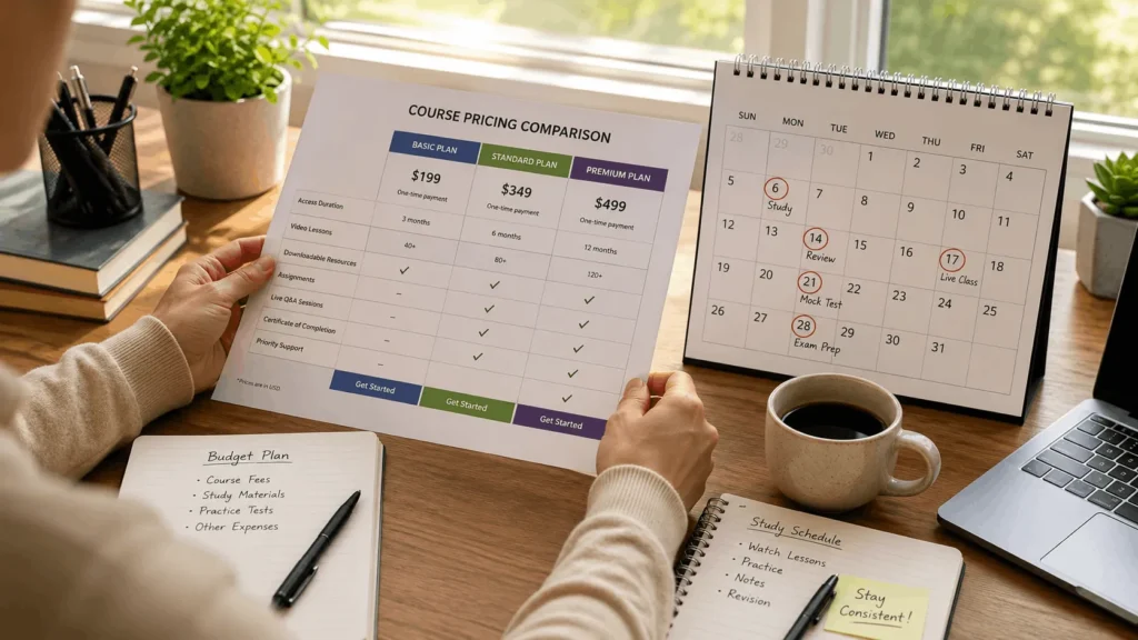 Comparing real estate pre-licensing course pricing and timelines