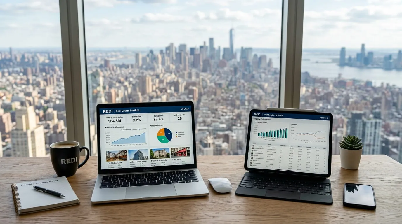 Laptop showing a real estate asset management software dashboard with portfolio performance charts H2: What Is Real Estate Asset Management Software Real estate asset management software is a platform built to track the financial and operational performance of properties across an entire portfolio. Instead of pulling numbers from separate rent rolls, accounting exports, and appraisal reports, the software aggregates that data into one place. From there, it generates the metrics asset managers rely on daily. That includes net operating income, occupancy, cap rate, and internal rate of return, updated automatically as new data comes in. The goal isn't just storage. A good platform turns raw property data into decisions. It flags underperforming assets and surfaces lease expirations before they become a problem. It also gives teams a consistent way to report to investors or ownership. H2: Real Estate Asset Management vs. Property Management vs. Portfolio Management Software These three terms get used interchangeably, but they solve different problems, and picking the wrong category is a common early mistake. H3: Property management software Property management software handles the day to day operations of a single building or a small set of properties. Think maintenance requests, tenant communication, and rent collection. It's built for property managers on site, not for someone evaluating a portfolio's financial performance. H3: Portfolio management software Portfolio management software sits a level higher. It looks across many properties or funds at once. The focus is allocation, diversification, and aggregate returns, rather than the operational details of any single asset. H3: Real estate asset management software Real estate asset management software sits between the two. It cares about the financial and strategic performance of individual assets, but it also rolls that data up into portfolio-level reporting. Many platforms in this category now blend elements of all three. That overlap is part of why the naming gets confusing once you start comparing vendors. H2: Who Uses Real Estate Asset Management Software Asset managers overseeing commercial, multifamily, or industrial portfolios are the core users, but the category serves several related roles. Institutional investors and pension funds use it to track performance across large, geographically spread holdings. Family offices rely on it to consolidate real estate alongside other investments without hiring a full analytics team. Private equity real estate firms use it to monitor fund performance and prepare investor reporting on a predictable schedule. Publicly traded REITs use similar tools to standardize disclosures across regulatory filings and quarterly investor updates. Corporate real estate teams use a related toolset to manage owned and leased facilities as operating costs rather than investments. The common thread across all of these users is the same problem. Property data lives in too many disconnected systems to make fast, confident decisions. H2: Core Features to Look For Most platforms in this category share a similar feature set, though the depth varies quite a bit between vendors. Portfolio and asset tracking that consolidates property details, ownership structure, and unit-level data in one place. Automated financial reporting that pulls net operating income, cash flow, and variance reports without manual spreadsheet work. Lease and rent roll management that tracks lease terms, escalations, and renewal dates across every property. Budgeting and forecasting tools that let teams model different scenarios before committing capital. Customizable dashboards that surface the key performance indicators each stakeholder actually cares about. Document management for leases, appraisals, and inspection reports tied directly to the relevant property. Integration or API access that connects the platform to existing accounting systems, such as Yardi or MRI. This keeps data from being entered twice. Not every portfolio needs every feature on this list. A smaller investor managing a handful of properties may only need solid reporting and rent roll tracking. An institutional fund, by contrast, will lean heavily on integrations and forecasting. Image needed, prompt is here: [A photo-realistic close-up of a computer monitor displaying a real estate asset management software interface with KPI cards for net operating income, occupancy rate, and cap rate, alongside a portfolio map view, clean modern office setting, 16:9 aspect ratio] Image Title: Real Estate Asset Management Software KPI Dashboard Alt Text: Real estate asset management software dashboard showing NOI, occupancy, and cap rate metrics H2: Key Benefits of Using Real Estate Asset Management Software The most immediate benefit is time. Teams that used to spend days each month compiling reports from scattered spreadsheets can generate the same reports in minutes. That happens once the underlying data is centralized in one platform. Beyond speed, the software improves the quality of decisions. When NOI, occupancy, and lease data sit in one dashboard instead of five separate files, patterns emerge fast. Trends that used to go unnoticed become obvious within minutes. A portfolio manager can spot an underperforming property or an upcoming lease cliff weeks earlier than a manual review would catch it. It also standardizes reporting across a portfolio. This matters most when properties were acquired at different times, from different sellers, each with their own record-keeping habits. Consistent reporting makes it far easier to compare assets against each other and against the broader portfolio. Finally, it strengthens communication with investors and ownership. Automated, consistent reports build trust in a way that ad hoc spreadsheets never quite manage. H2: How to Choose the Right Real Estate Asset Management Software Start with scalability. A platform that works fine for ten properties can struggle once a portfolio grows past a hundred. Ask vendors directly how their system performs at your target size, not just your current one. Check integrations next. If your accounting, leasing, or CRM systems can't connect to the new platform, someone ends up re-entering data by hand. That defeats the purpose of adopting the software in the first place. Look closely at reporting flexibility. Every portfolio tracks slightly different metrics. A platform with only rigid, pre-built reports will eventually force your team to work around the tool instead of with it. Security and compliance matter more than most buyers expect going in. Ask about data encryption and access controls. Also ask whether the vendor holds a SOC 2 report, especially if you manage capital on behalf of institutional investors. Finally, weigh ease of use and onboarding support. A powerful platform that your team avoids because it's hard to use delivers less value than a simpler one people actually adopt. Image needed, prompt is here: [A photo-realistic image of a small team of professionals in business casual attire gathered around a conference table reviewing a printed checklist and a laptop showing software comparison charts, bright modern office, 16:9 aspect ratio] Image Title: Choosing Real Estate Asset Management Software as a Team Alt Text: Team evaluating real estate asset management software options around a conference table H2: Common Implementation Challenges Migrating historical data from spreadsheets is usually the biggest early hurdle. Years of inconsistent formatting rarely map cleanly into a new system. Budget real time for cleanup rather than assuming a quick import will handle it. Adoption is the second challenge, and it's often underestimated. A platform only pays off once the whole team uses it consistently instead of falling back on the spreadsheets they're used to. Naming an internal champion who can answer questions and enforce consistent data entry makes a measurable difference here. Integration friction shows up when accounting or leasing systems weren't part of the original evaluation. Confirm compatibility before signing a contract, not after, since retrofitting integrations later is far more expensive than checking upfront. H2: How Long Does Implementation Typically Take Implementation timelines vary by portfolio size and how much historical data needs to move into the new system. A small portfolio with clean records might get a platform mostly operational within a few weeks. A large institutional portfolio with fragmented, decades-old records takes longer. Realistically, expect two to four months to fully migrate, configure, and validate the system before the team relies on it for reporting. Vendors sometimes quote faster timelines than what actually plays out once data cleanup and integration testing get factored in. Ask for a realistic timeline based on portfolios similar in size to yours, not the best-case scenario used in a sales pitch. H2: How AI Is Changing Real Estate Asset Management Software The biggest shift in this category over the past few years has been automation around unstructured data. Lease abstraction tools can now pull key terms directly from PDF leases instead of a person reading and entering them by hand. That includes start dates, escalations, and renewal options. Forecasting has also improved. Instead of static spreadsheet models, some platforms now run scenario analysis using live portfolio data. Projections update automatically as new information comes in. This doesn't replace the judgment of an experienced asset manager. It does remove a lot of the manual work that used to eat up their week. Image needed, prompt is here: [A photo-realistic illustration of a document being scanned and converted into structured data on a screen, showing lease clauses transforming into organized table rows with icons representing dates and dollar amounts, cool blue tech-forward lighting, 16:9 aspect ratio] Image Title: AI Lease Abstraction in Real Estate Asset Management Software Alt Text: AI-powered lease abstraction feature inside real estate asset management software H2: Typical Pricing Models Pricing in this category varies more than most software niches. Portfolio size affects both the value delivered and the underlying data volume a platform has to handle. Smaller platforms often charge a flat monthly fee per user, which works well for individual investors or small teams. Mid-sized platforms frequently price per property or per unit, scaling naturally as a portfolio grows. Larger institutional platforms tend to move to custom, quote-based pricing tied to assets under management. Implementation and support fees often aren't visible in a public price list. Whatever the model, ask for a breakdown that separates the base subscription from implementation and integrations. Per-report or per-user add-ons can shift the real cost significantly once a contract is signed. Choosing a platform ultimately comes down to matching the software's depth to how your portfolio operates today. Build around the portfolio you have now, not the one you might have in five years. Start with the features your team uses weekly and confirm the integrations that matter most. Treat everything else as a bonus rather than a requirement.